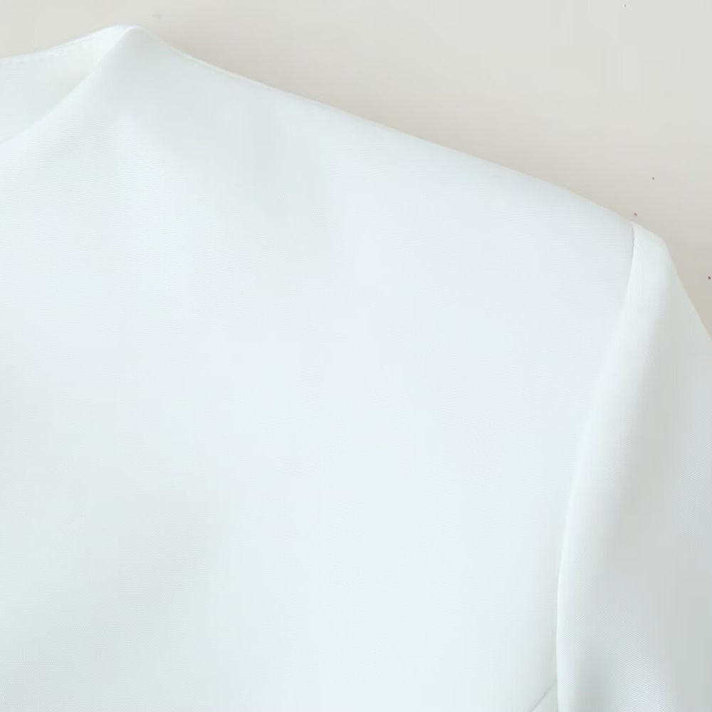 The Meridian Blazer Dress: waist cinching dress