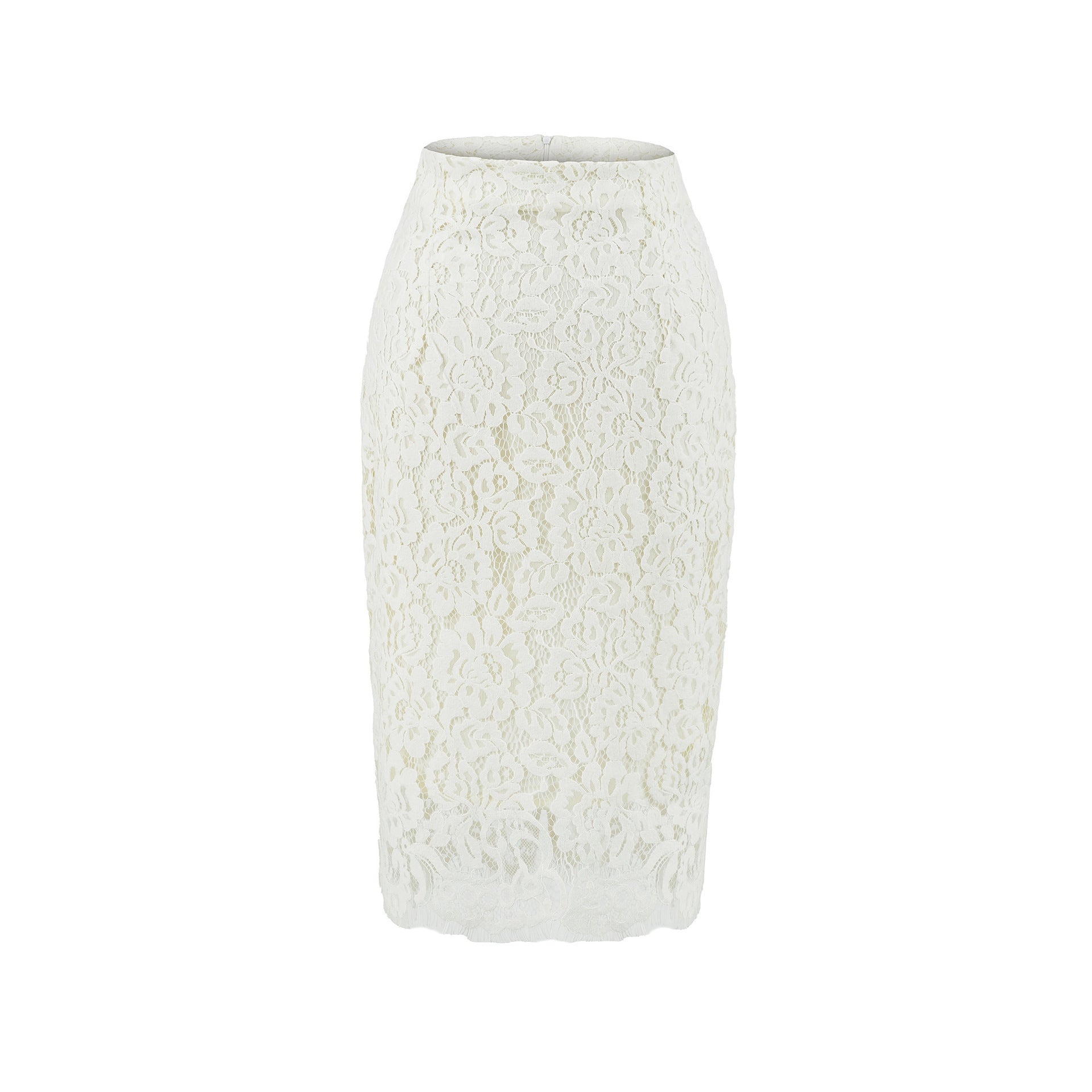 Alexa Slimming lace midi skirt