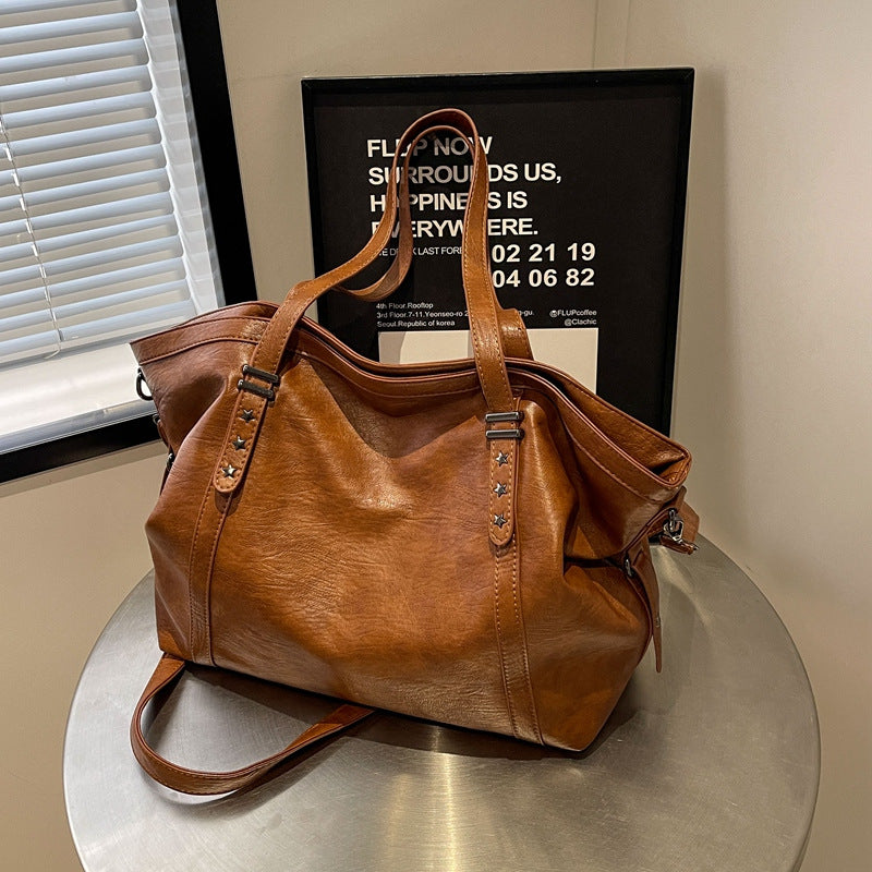 Kenya Large Capacity,Leather Crossbody Bag
