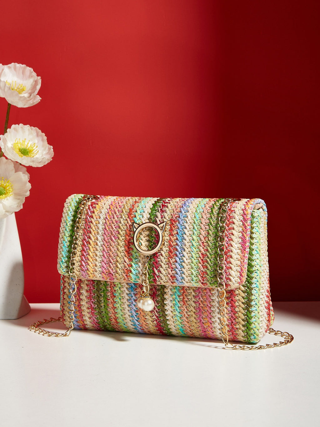 Lina simple small square bag