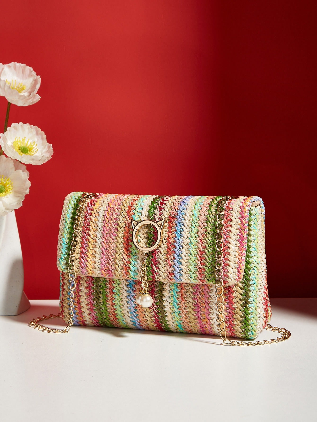 Lina simple small square bag