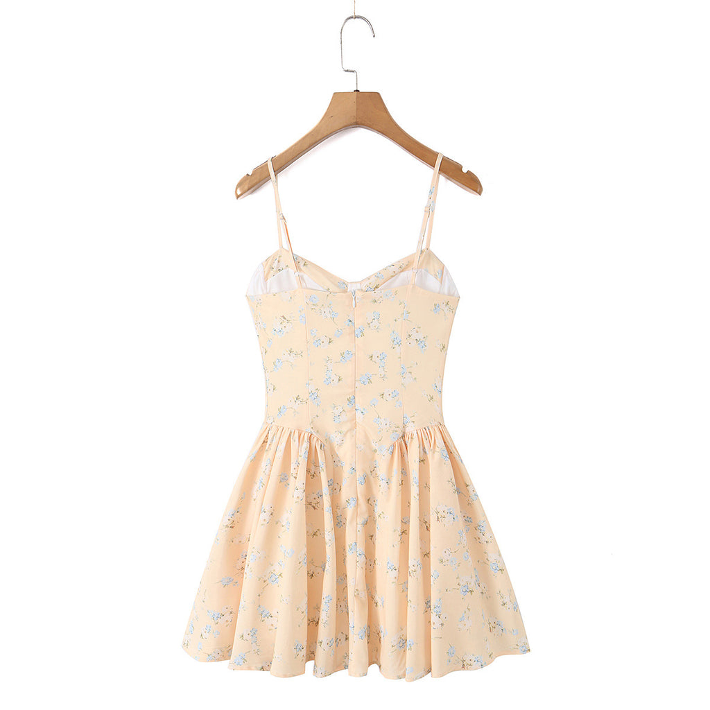 Naya V-neck sleeveless dress