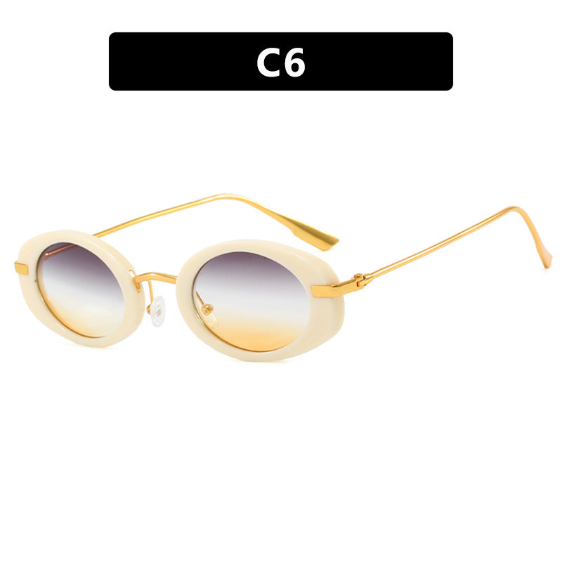 The 'Cool Girl' Ovals Sunglasses