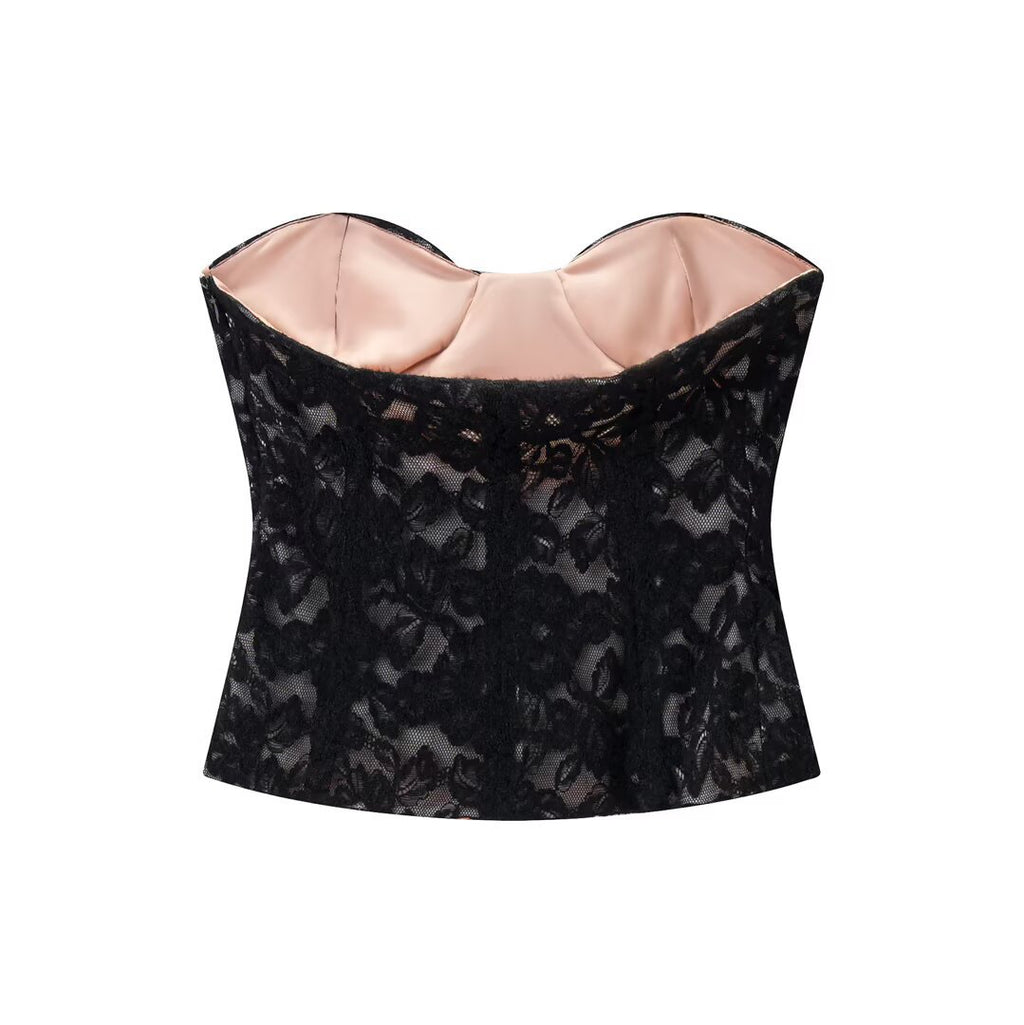 Savannah Spicy girl velvet lace corset