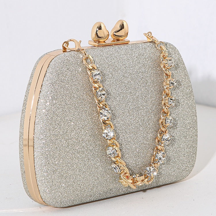 Anita Little Love Water Diamond Chain Handheld Crossbody Small Bag