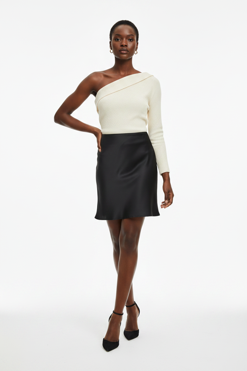 Slim fit skirt