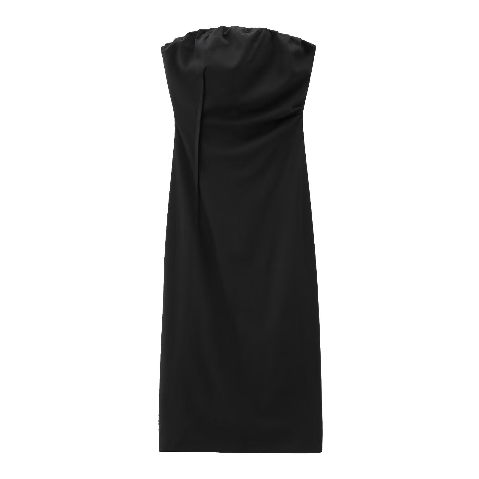 The "Soleil "Sculpted Strapless Midi