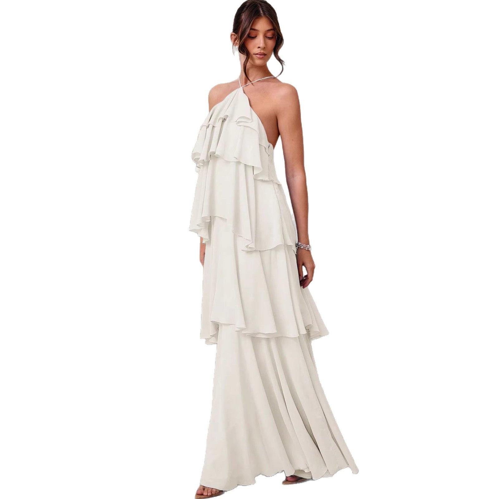 Ana Elegant Sleeveless Long Dress