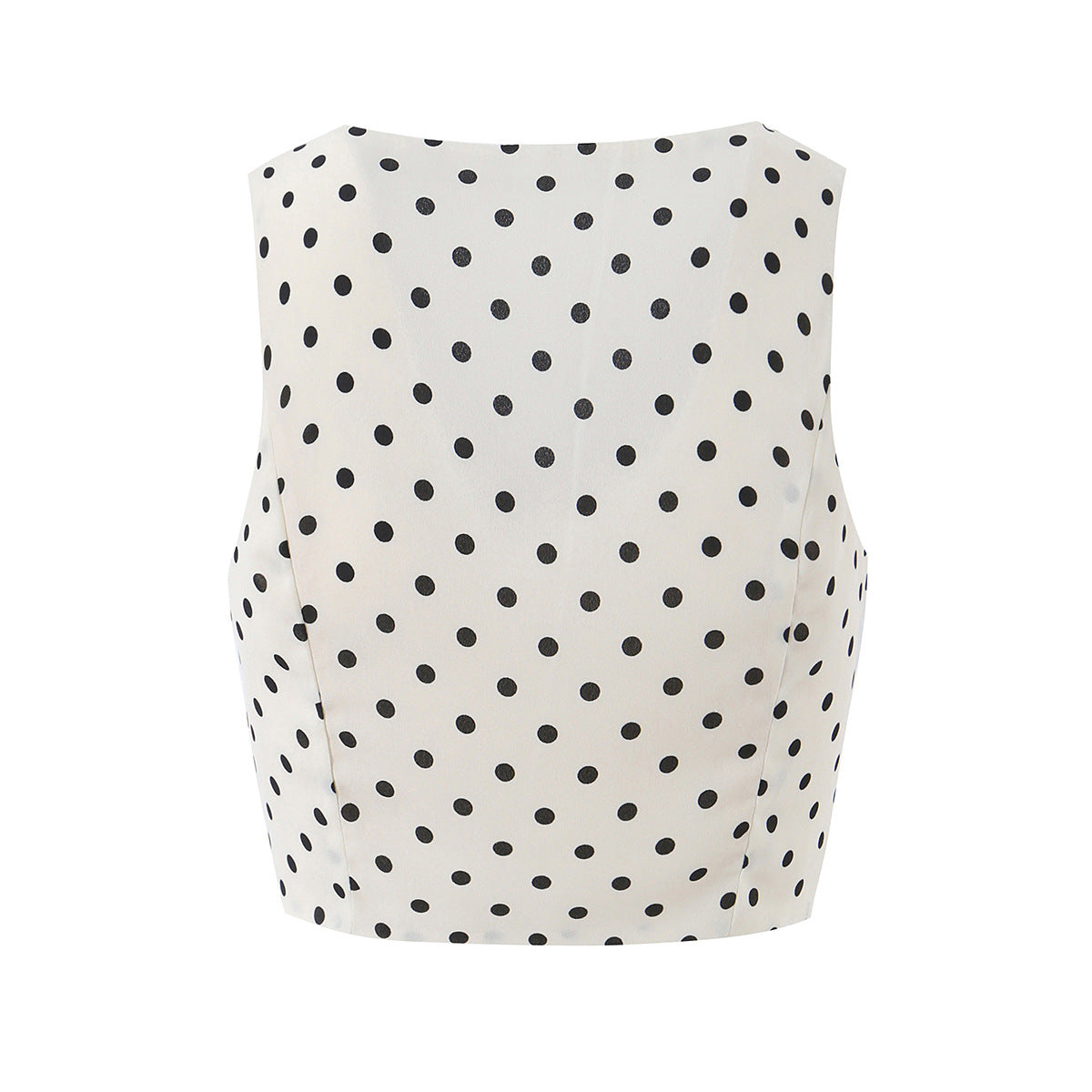 Serena Chic Polka Dot Blouse and A-Line Skirt Set