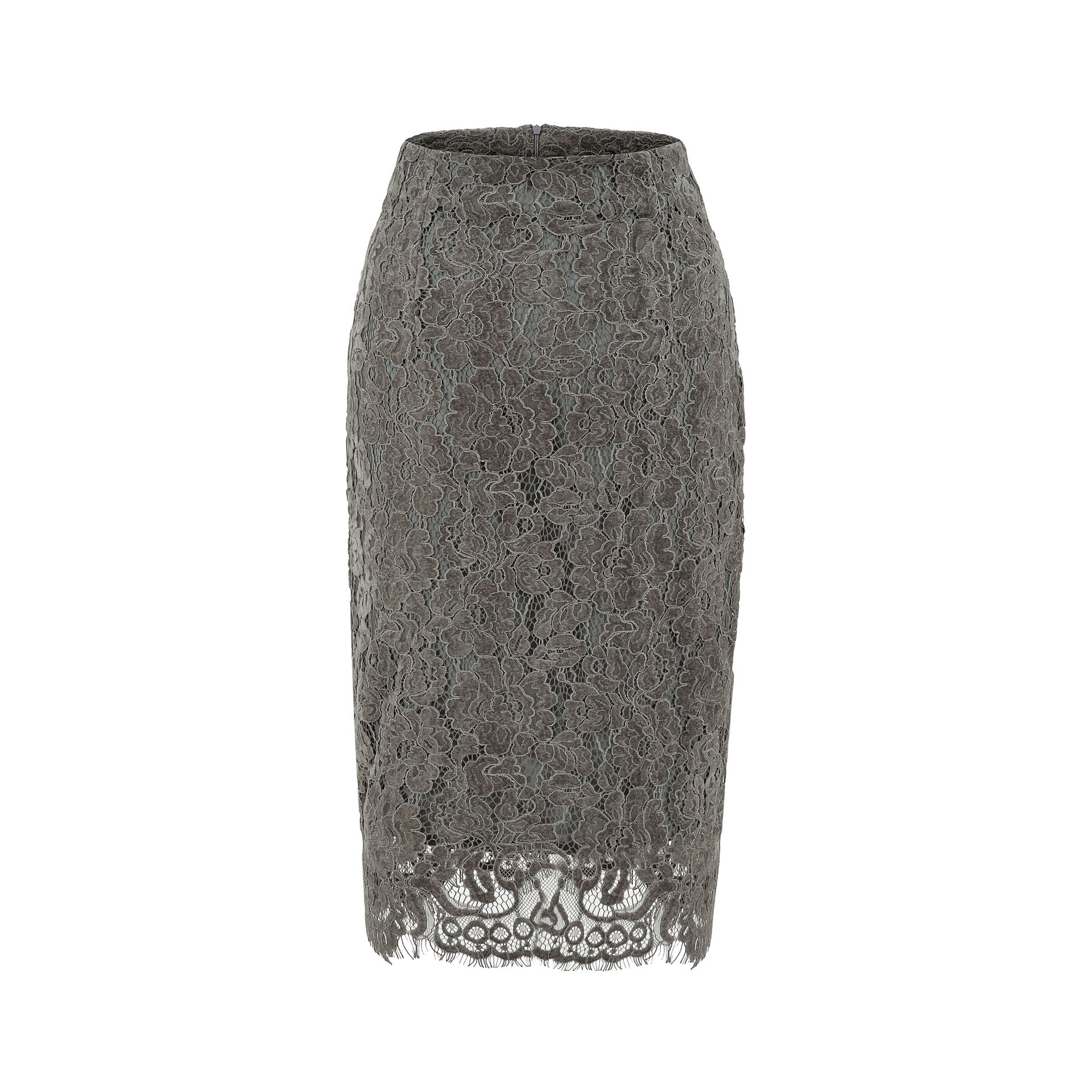 Alexa Slimming lace midi skirt