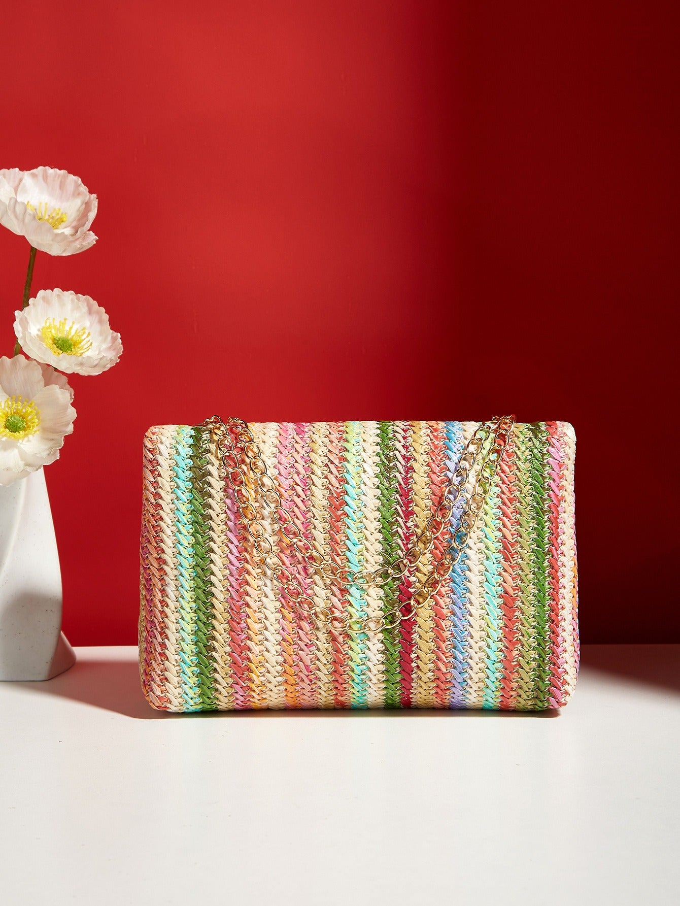 Lina simple small square bag