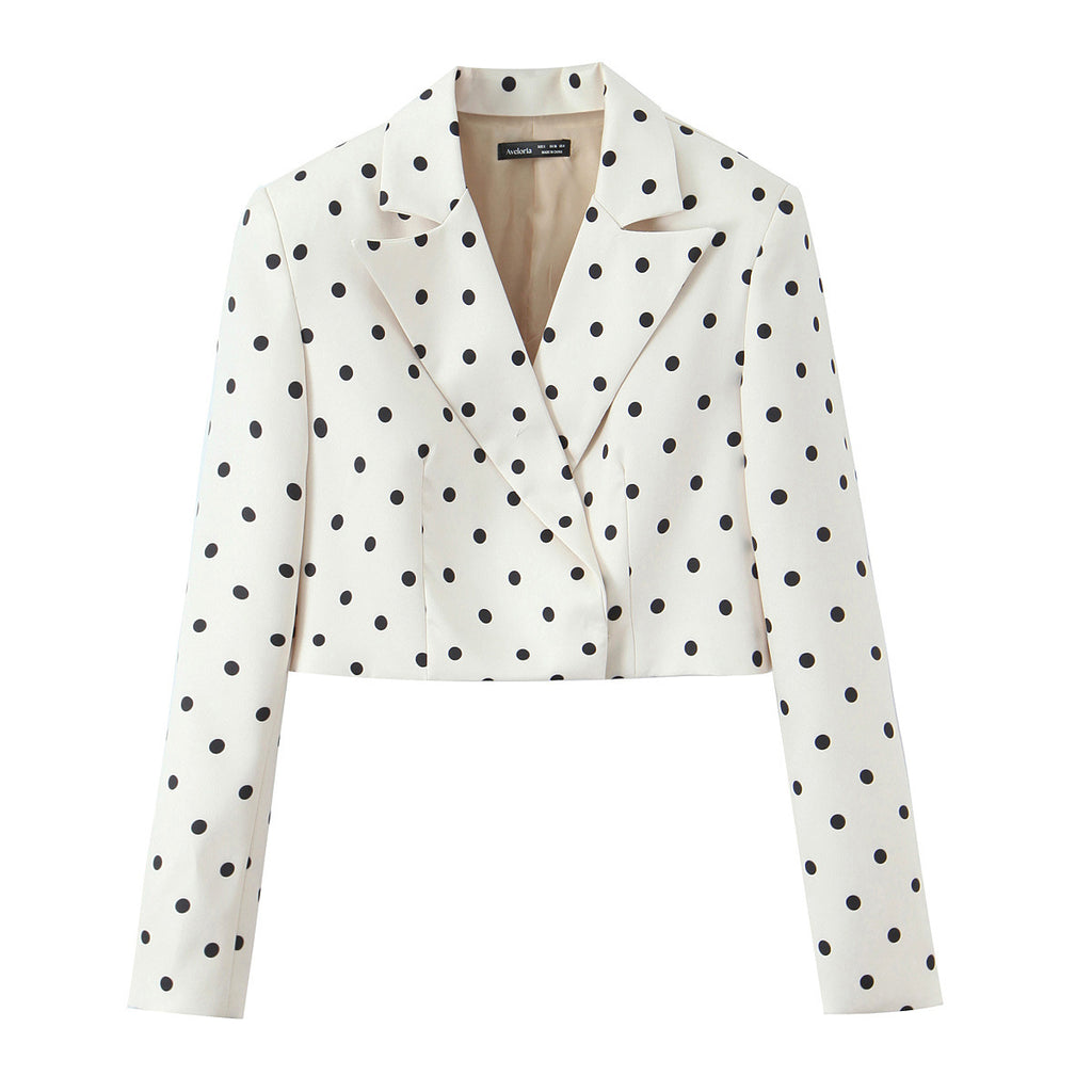 "Rosette"Polka Dot City Girl Set