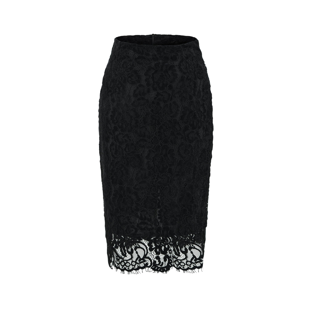 Alexa Slimming lace midi skirt