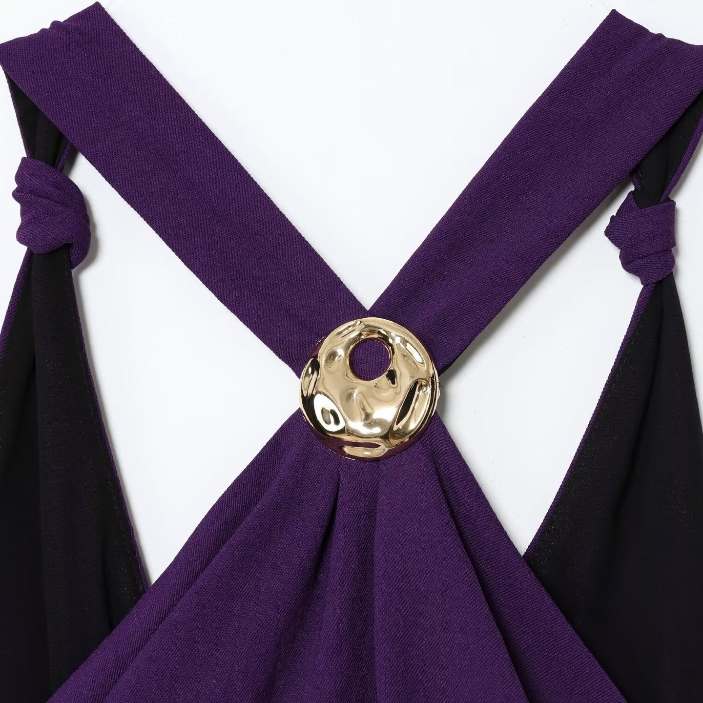 Maria Knot decoration Midi long dress