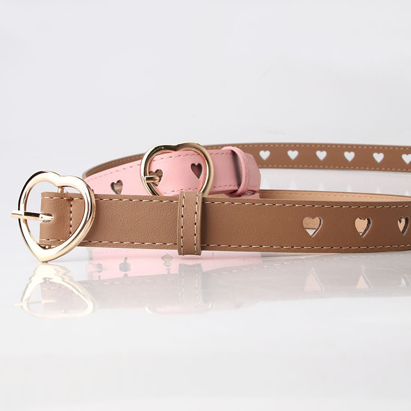 Chérie Heart-Punch Belt