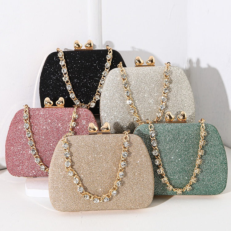 Anita Little Love Water Diamond Chain Handheld Crossbody Small Bag