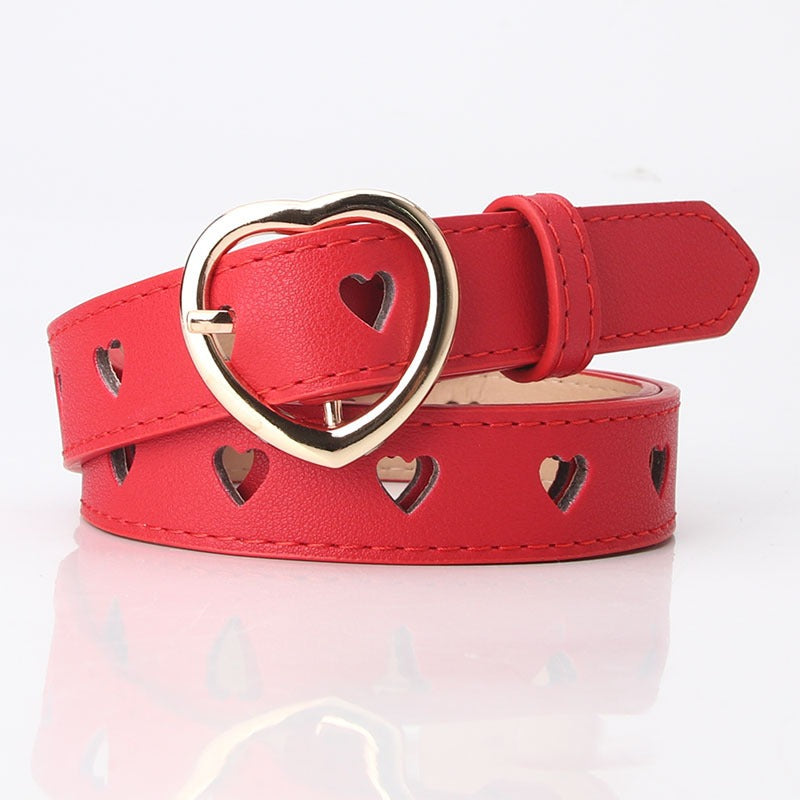 Chérie Heart-Punch Belt
