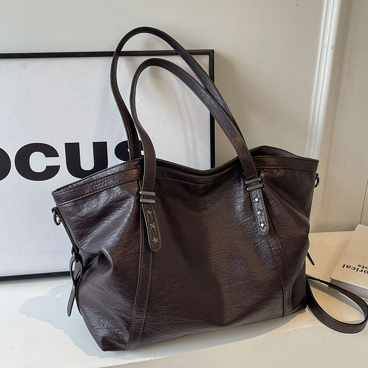 Kenya Large Capacity,Leather Crossbody Bag