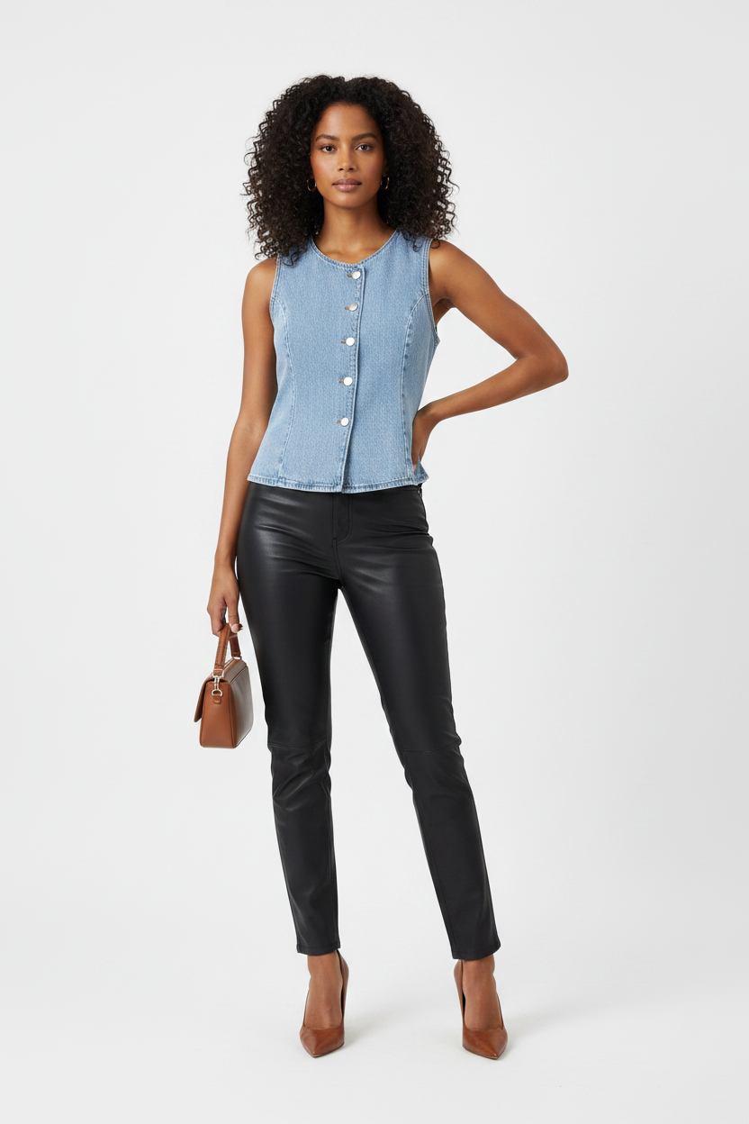 Paul Versatile denim vest