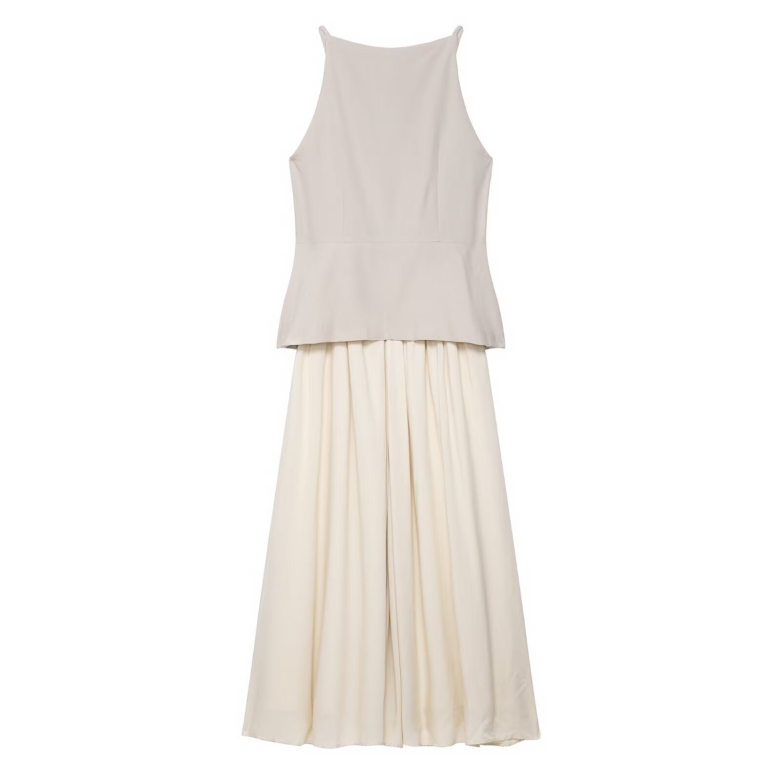 Ellie Small pleated skirt MIDI vest dress