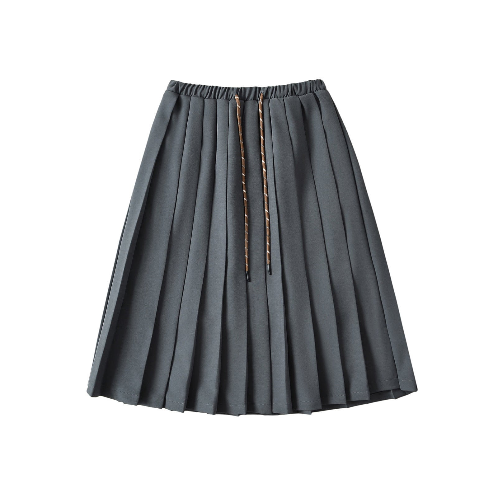 Brooklyn" Drawstring Pleated Tennis Skirt