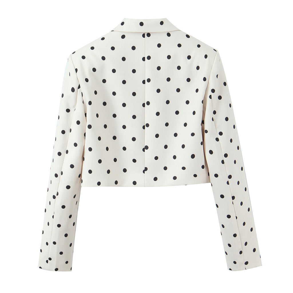 "Rosette"Polka Dot City Girl Set