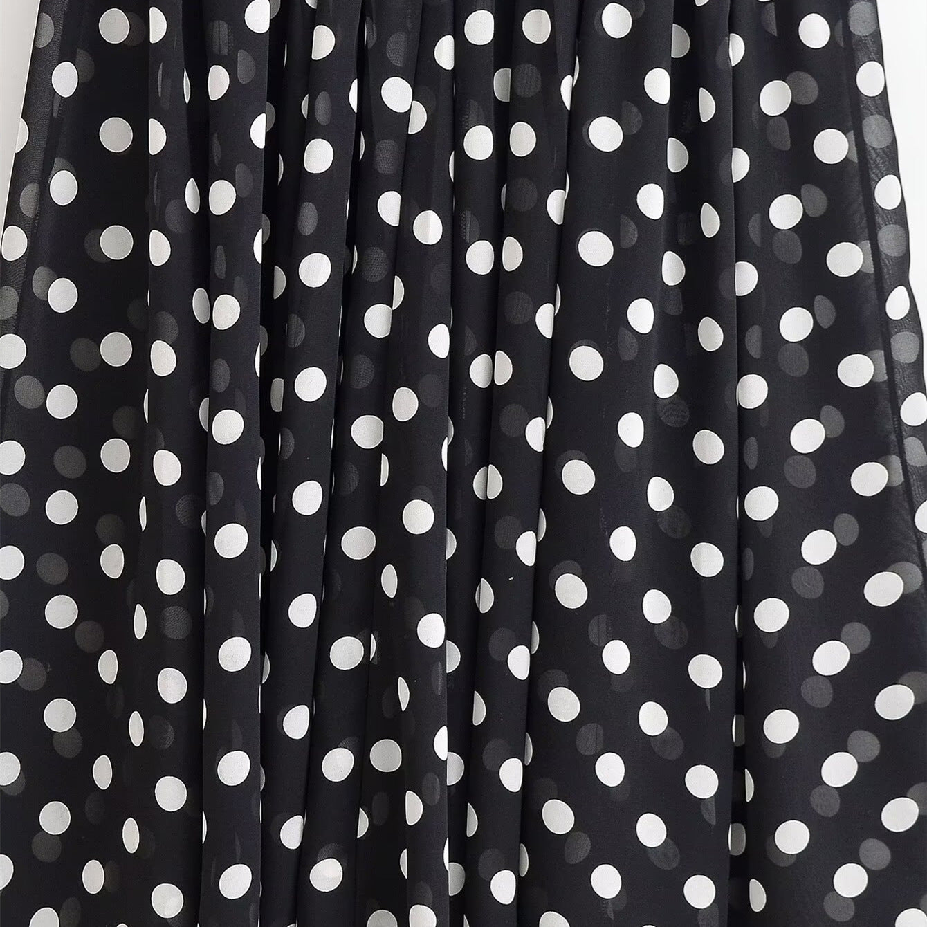 Dora Summer polka dot patchwork strapless dress