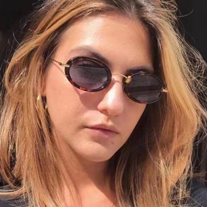 The 'Cool Girl' Ovals Sunglasses