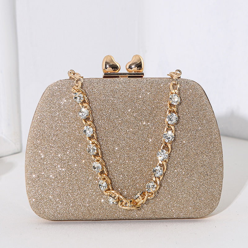 Anita Little Love Water Diamond Chain Handheld Crossbody Small Bag