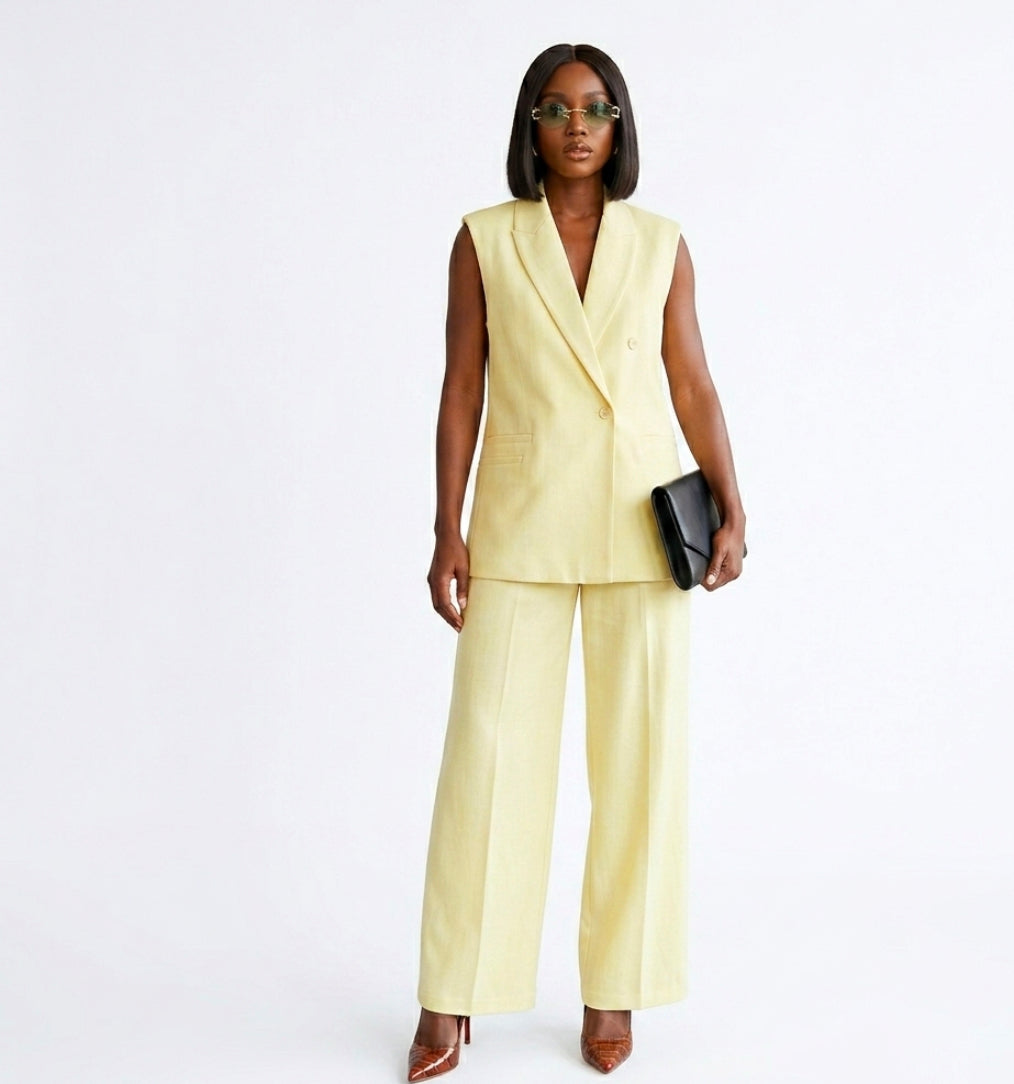 The Creative Director Edit Vest and pants set