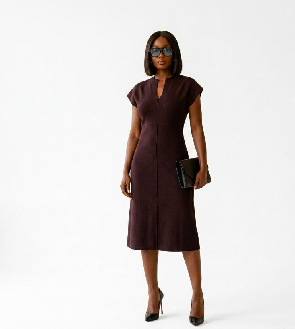 The Quiet Confidence knitted Midi