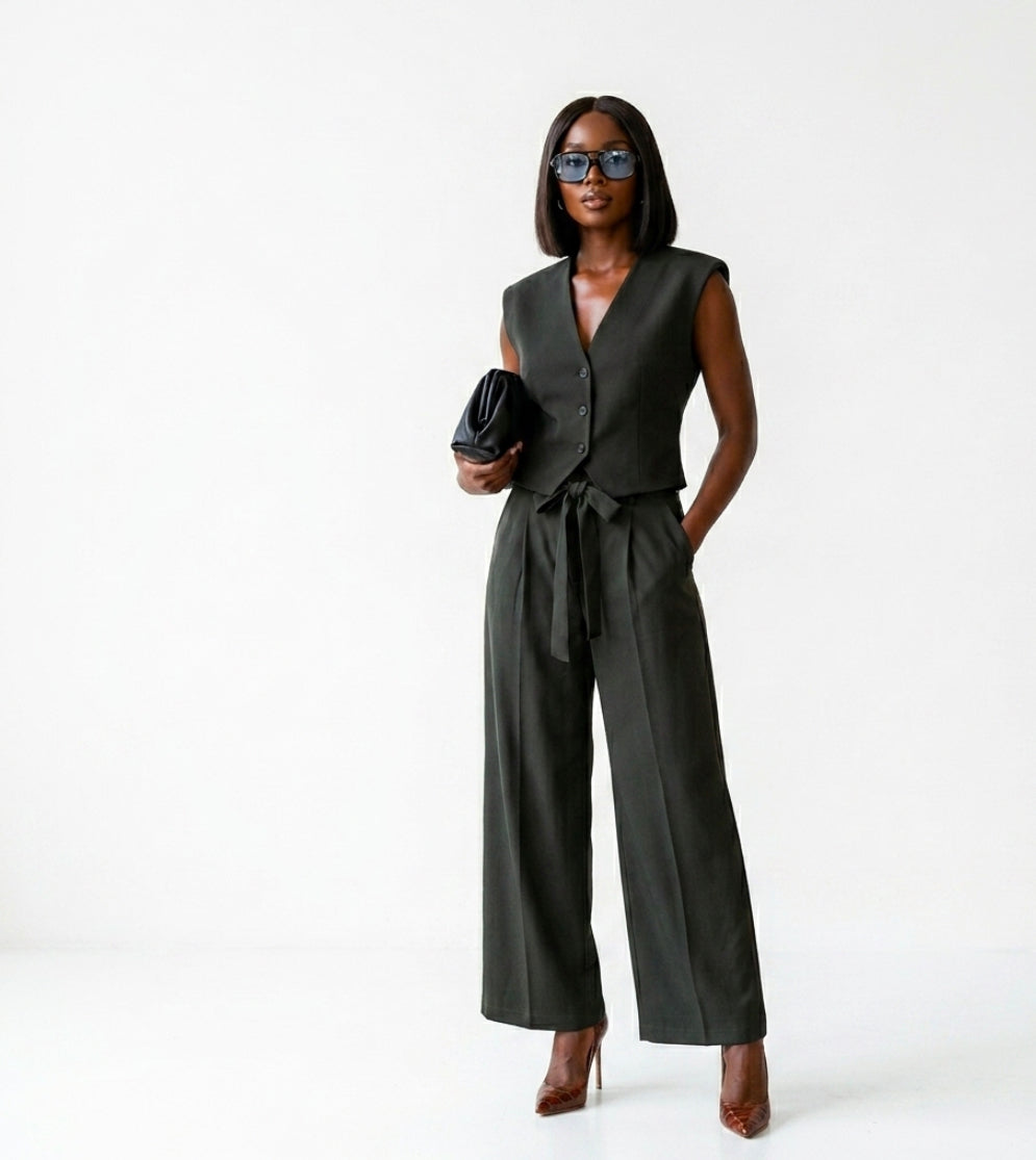 The Amelia Editorial Waistcoat Ensemble